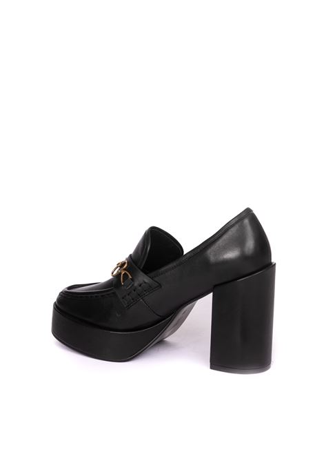 Mocassino 584 nero BIBI LOU | 584PELLE-NEGRO